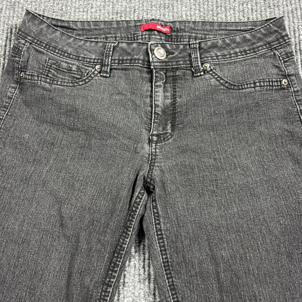 Bongo Skinny Jeans Women Size‎ 11 Black Stretch Denim Mid Rise